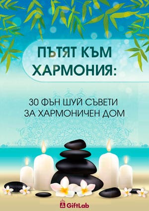 PDF Книга ПОДАРЪК #1: Пътят към хармонията – 30 фън шуи съвета за хармоничен дом